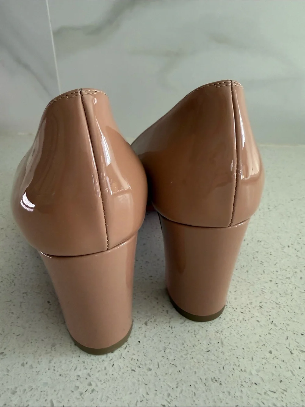 CHRISTIAN LOUBOUTIN Cadrilla Patent leather Block-Heel 70mm Pumps
